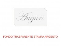 Etichette adesive auguri (mm 37x20) (cod. 3O)